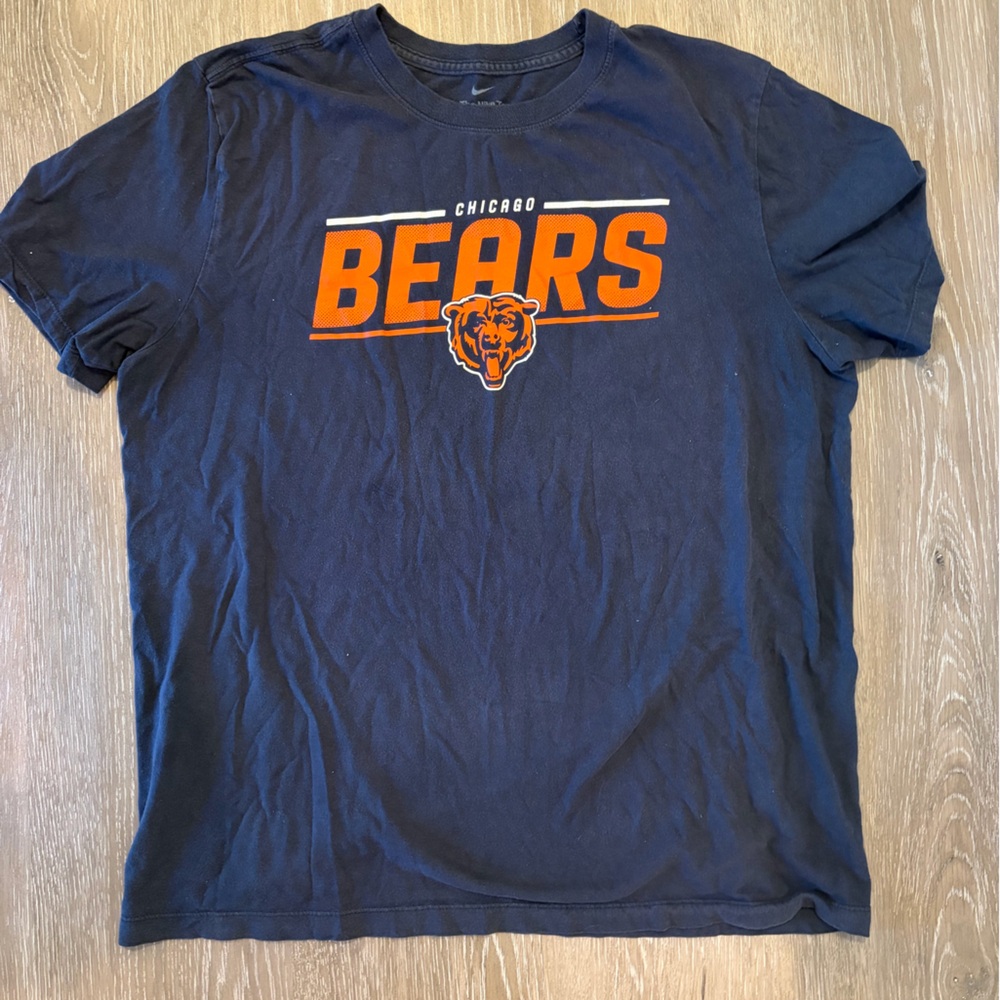 Chicago Bears Navy Graphic Tee